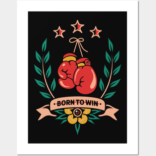 Boxing gloves Posters and Art